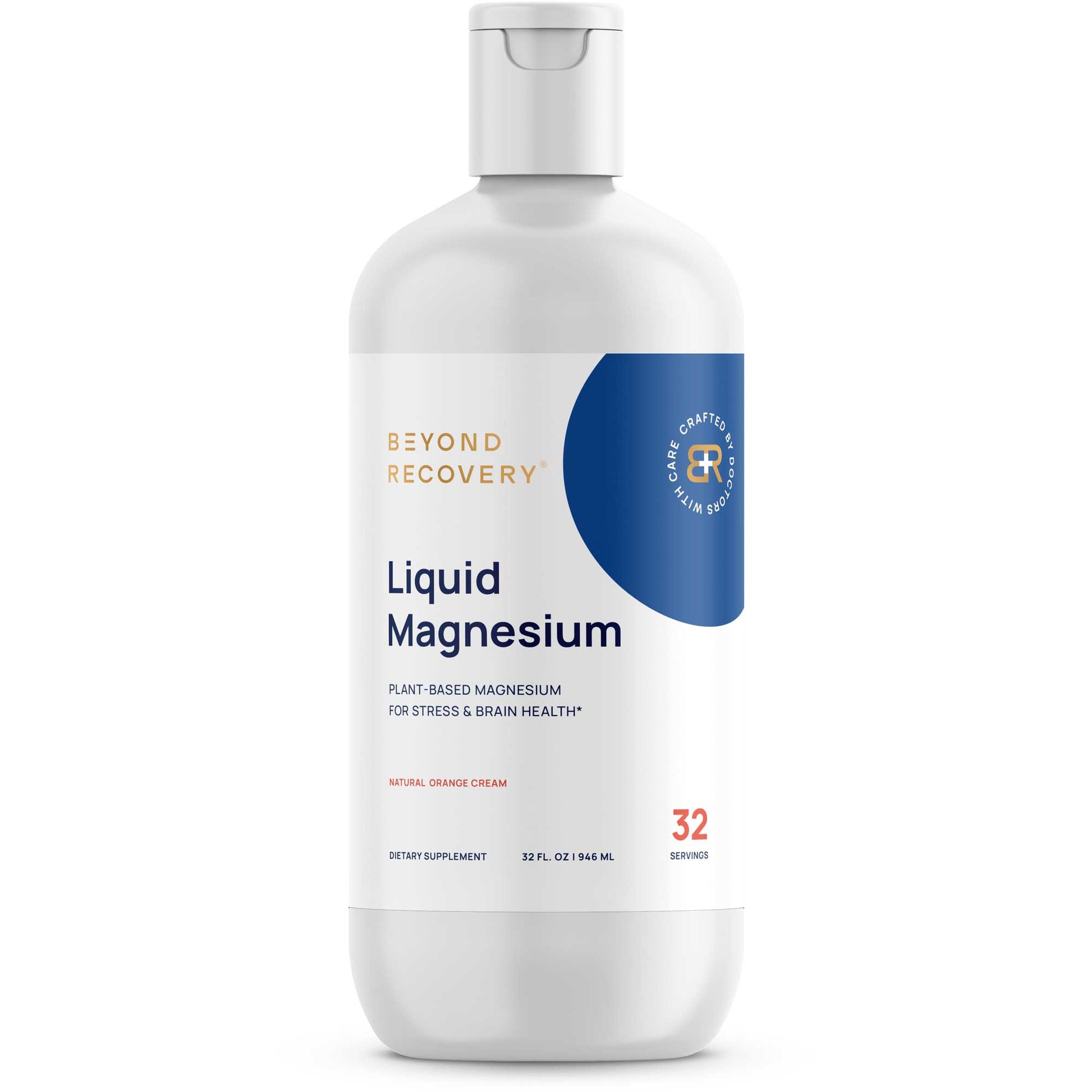 Beyond Recovery Plant Based Liquid Magnesium  Brain Stress