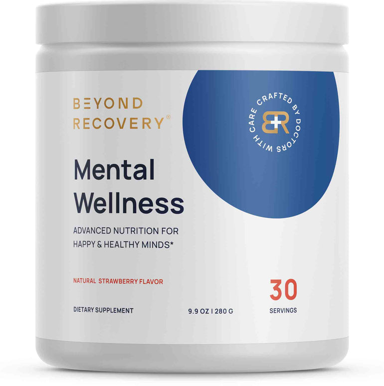 Beyond Recovery Mental Wellness Mood stress brain supplement vitamins