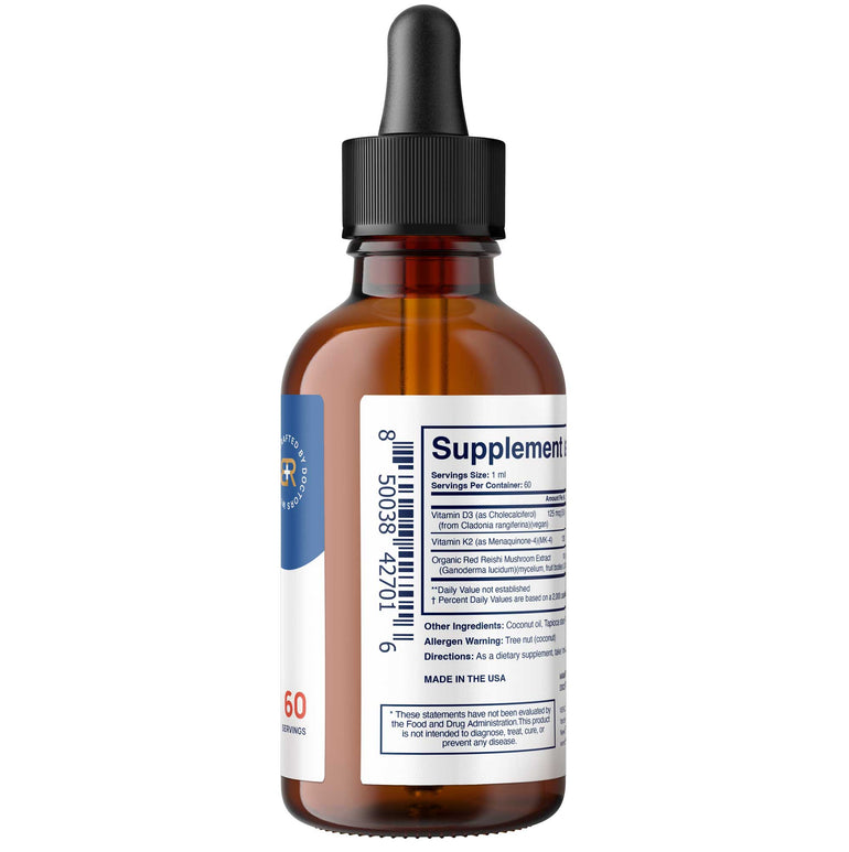 Beyond Recovery D3 K2 Mushroom Vitamin Red Reishi Extract