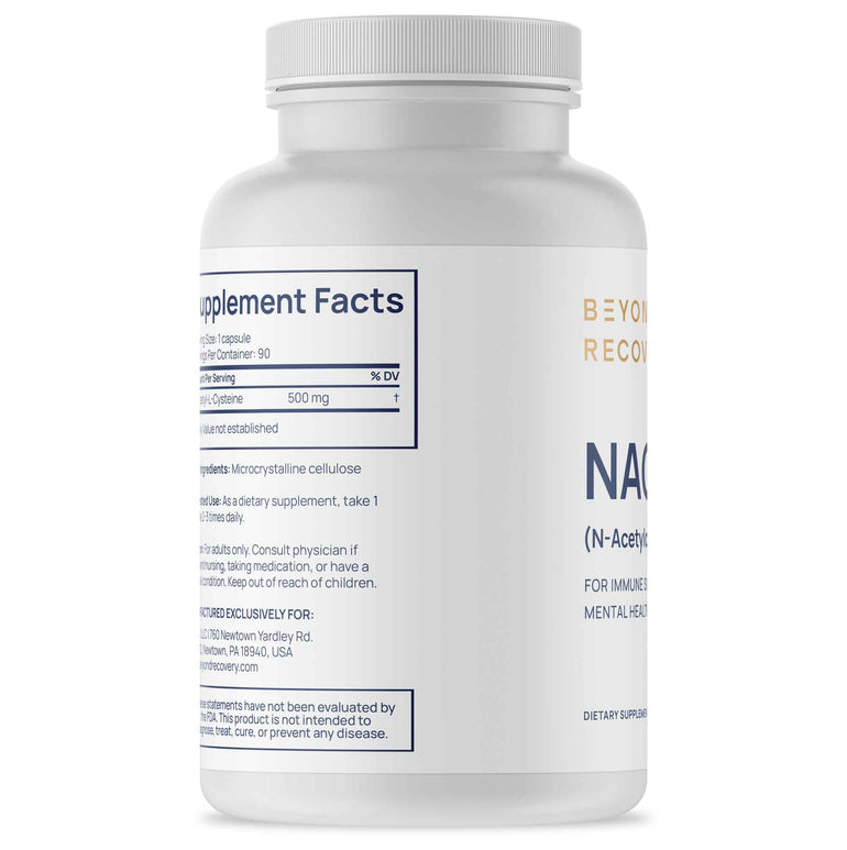 Beyond Recovery Vegan NAC N-Acetyl L-Cysteine